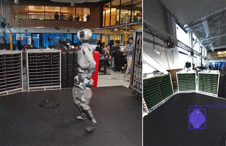 Boston Dynamics показала&nbsp;как новая версия&nbsp;робота Atlas адаптируется к хаосу в реальном времени